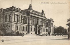 CPA Strasbourg Parliament of Lorraine Alsace