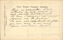 CPA Hartmannwillerkopf Seen in the twilight