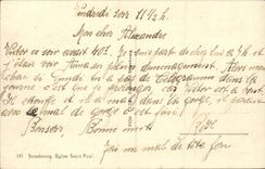 CPA Strasbourg Church St Paul