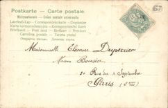 CPA Strasbourg Alsatian Costume