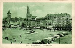 CPA Strasbourg Places Kleber