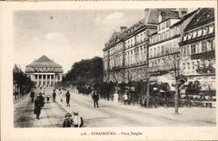 CPA Strasbourg Places Broglie