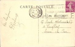 CPA Strasbourg the bridge of Kehl