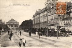 CPA Strasbourg Places Broglie