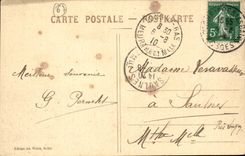 CPA Castle of Bilstein close to Ribeauville (belschstein)