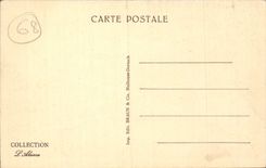 Colmar CPA the church Saint Martin and old roofs