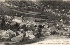 CPA the castle of Storkensohn and the church of Urbes