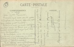 CPA the castle of Storkensohn and the church of Urbes