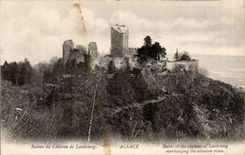 CPA Ruins of the castle of Landsberg