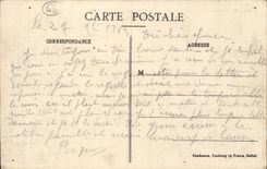 Montreux Vieux CPA Arrivee of the president of the Republic the troops return the honors