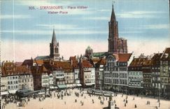 CPA Strasbourg Places Kleber