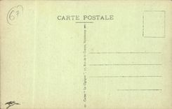 CPA Strasbourg Bridge Kuss Church Saint Pierre the old man