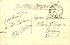 CPA Strasbourg the bath with the plants