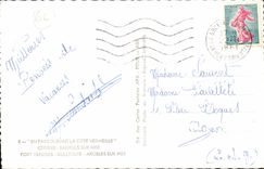 Vermilion dimension - Souvenir - Lion - Anchor CPA