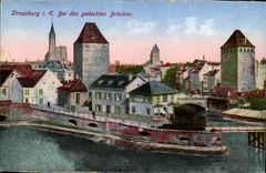 Strasbourg - Strassburg - EIB den Gedeckten Bruecken CPA