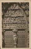 Strasbourg - Strassburg - the Cathedral - the Large Gate - Bogenfeld of Hauptportals - CPA