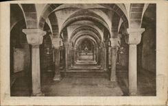 Strasbourg - Strassburg - the Cathedral - the Crypt - Die Krypta - CPA