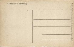 Strasbourg - Strassburg - the Cathedral - CPA