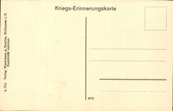Kriegs Errinerungskarte - Zerstoerte Haeser in Burtzweiler EIB Muelhausen - Mulhouse - CPA