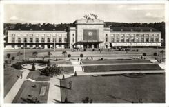 Muhouse - Train station CPA