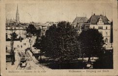 Mulhouse - Entrance of the City - Muelhausen Eingang on Stadt CPA