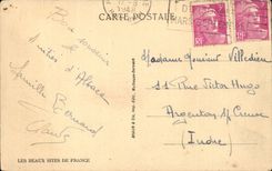 Balloon of Alsace - Alt 1256 - Sight on the Bonaparte Country cottage and the Large Hotel - CPA