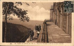 Mount Sainte Odile - alt 763 - New Terrace beside the Herrade room - CPA