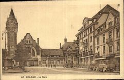 Colmar - Train station - CPA