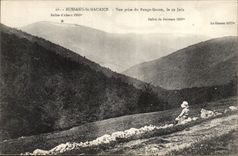 Bussang St Maurice - Seen from of the Red Grass on June 29th - Balloon of Alsace CPA