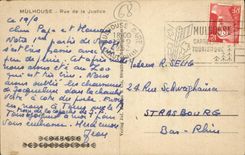 Mulhouse - Street of Justice CPA