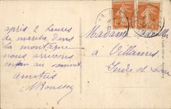 Mount Sainte Odile - Woman with parasol CPA