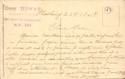 Strasbourg - Strassburg - Justizpalast U Jung St Peterkirsche CPA Seal cyclist with the back