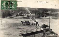 Elbeuf - Quays CPA