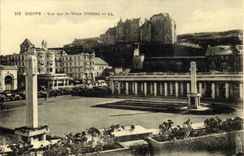 Dieppe - Sight on Old Castle CPA
