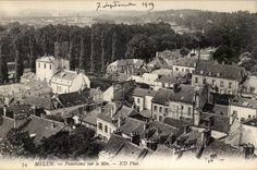 Melun - Panorama on Mee - CPA