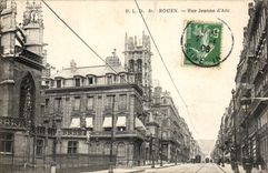 Rouen - Street Jeanne d' Arc - Joan off Ark Street - CPA