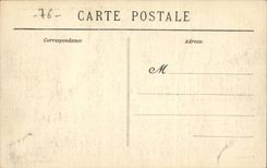 Treport - auf dem Strand - mit dem Fuss Klippen - CPA