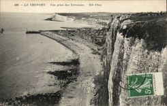 Treport - gesehen von den Terrassen - CPA