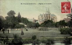 Arch the Battle - the Church and the Garden - CPA