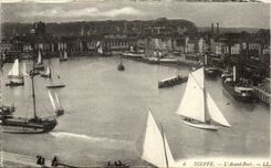 Dieppe - vor Hafen - CPA