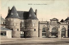 Dieppe - Drehkopfe und das Theater - CPA