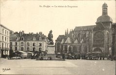 Dieppe - Statue von Duquesne - CPA