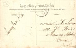 Luneray - Old women Houses CPA