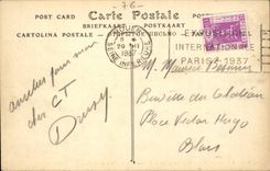 Rouen - Statue high with the Memory of Jeanne d' Arc - Joan off Ark CPA