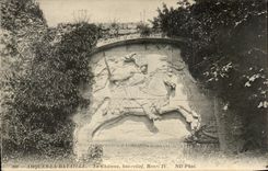 Arch the Battle - the Castle - low relief - Henri IV CPA