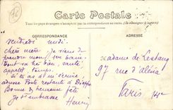 Dieppe - das Kasino und der Strand CPA