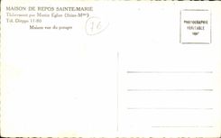 Dieppe - Genesungsheim Sainte Marie - Thibermont durch Martin Church solche 11 - 80 - CPA