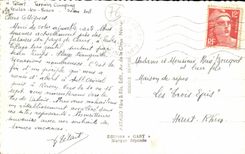 Weak Roses - Souvenir - CPA