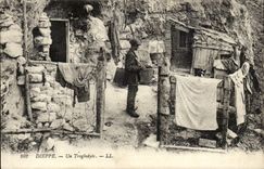Dieppe - ein Troglodyte - CPA