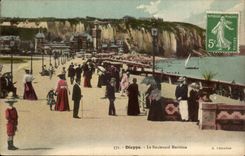 Dieppe - die Seeprachtstrasse - CPA